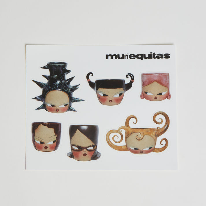Muñequita Sticker sheet – Female Alchemy