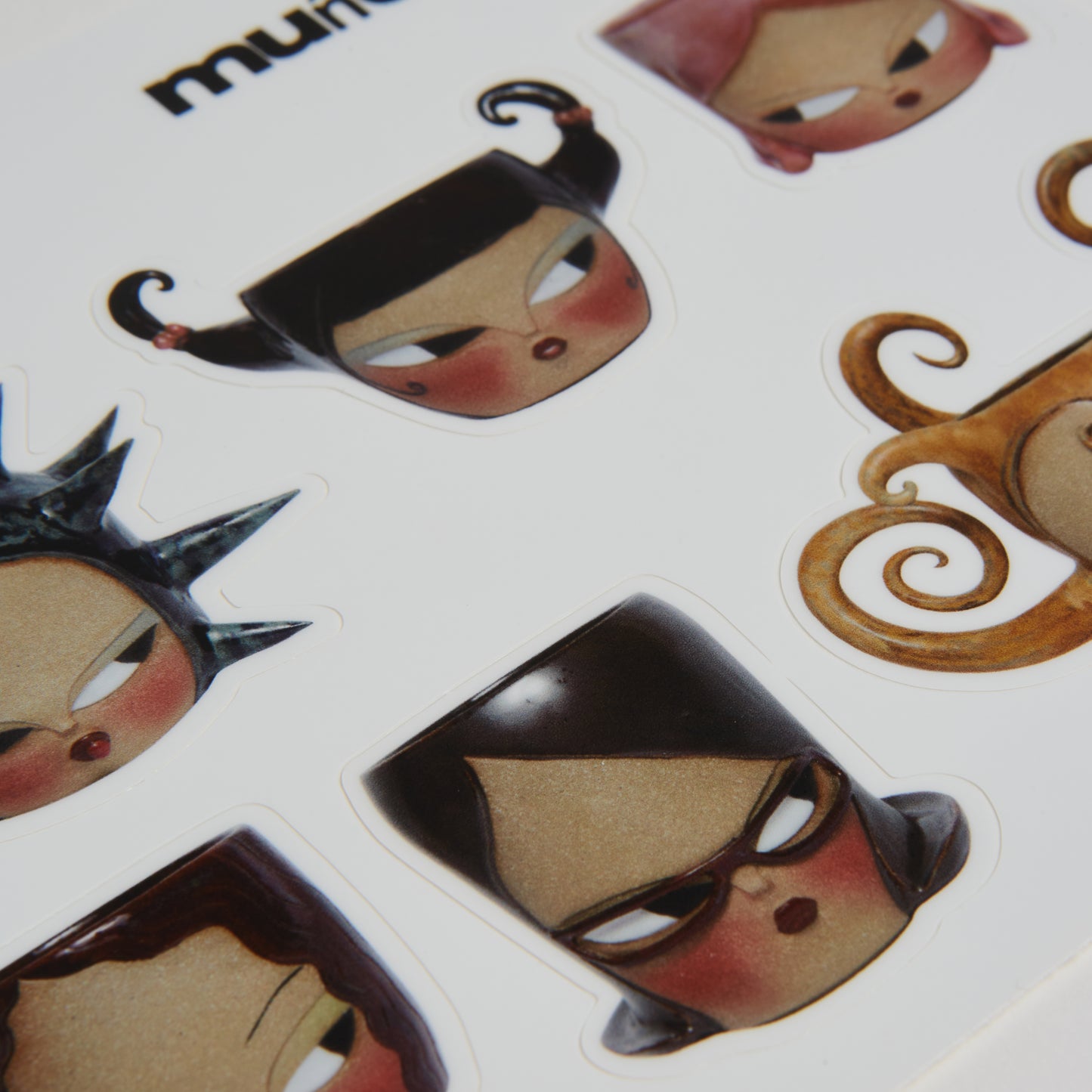 Muñequita Sticker sheet