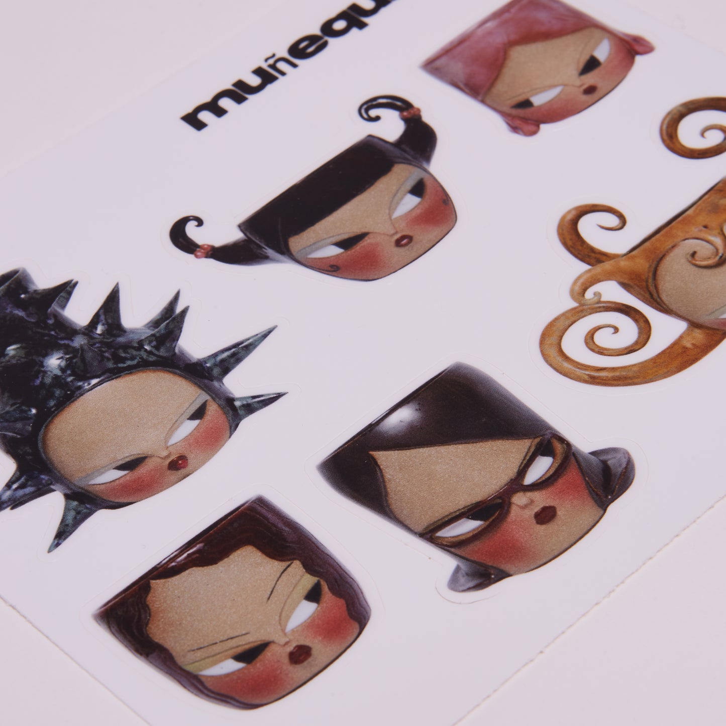 Muñequita Sticker sheet