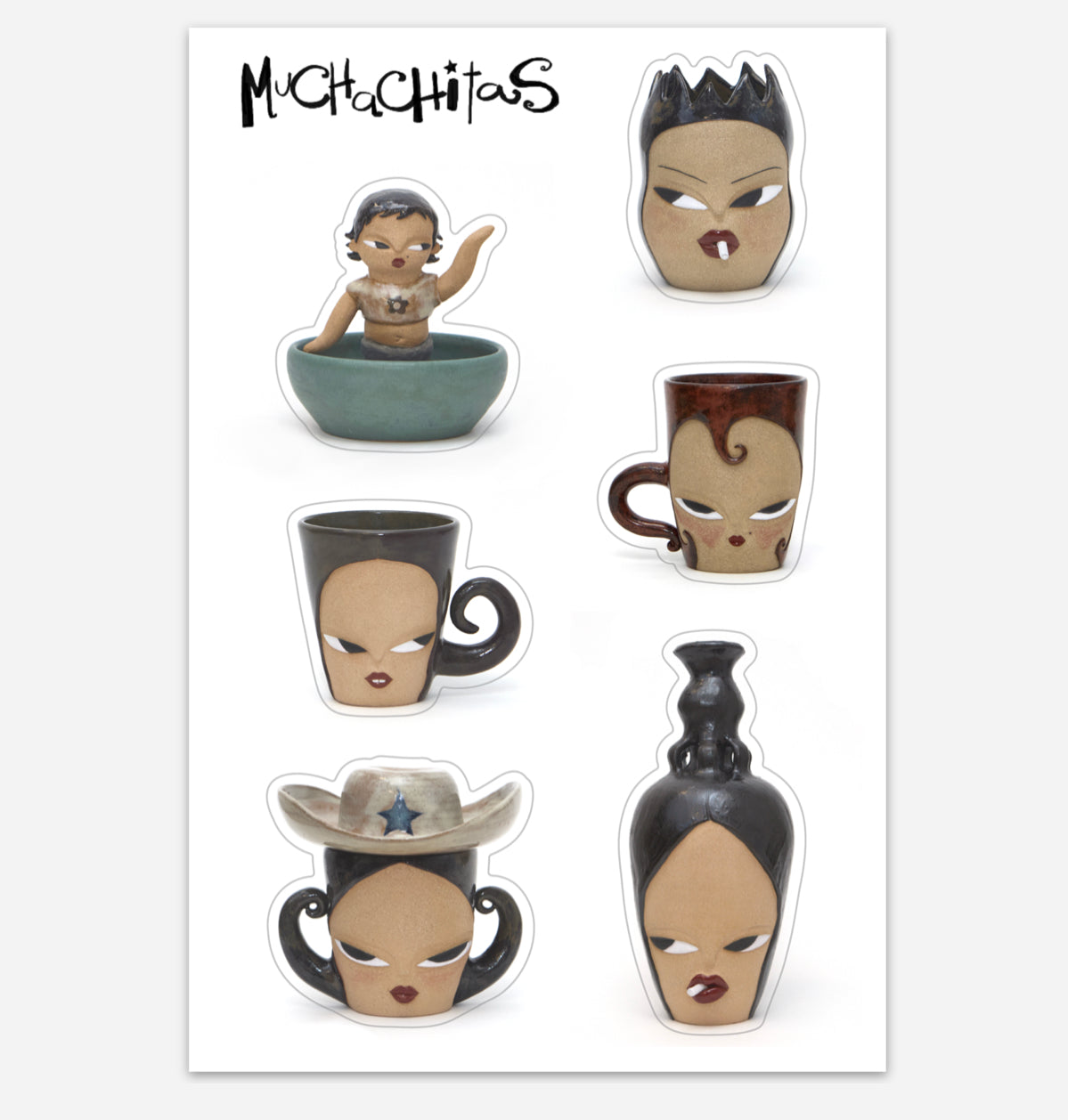 Muchachitas Sticker Sheet